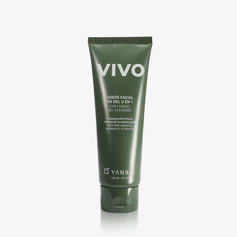 Jabón Facial en Gel 3 en 1