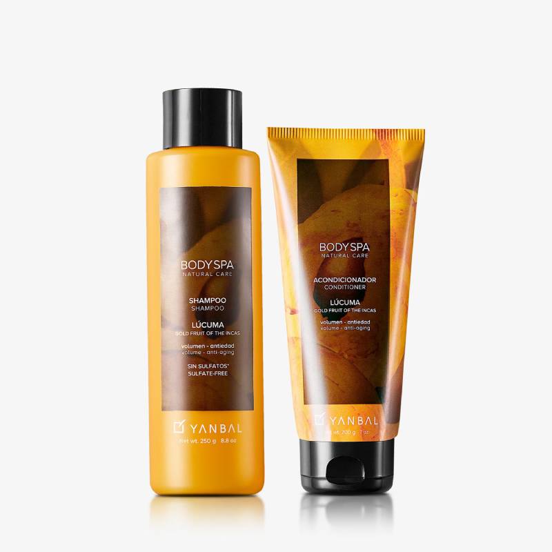 Set Champú + Acondicionador Lúcuma