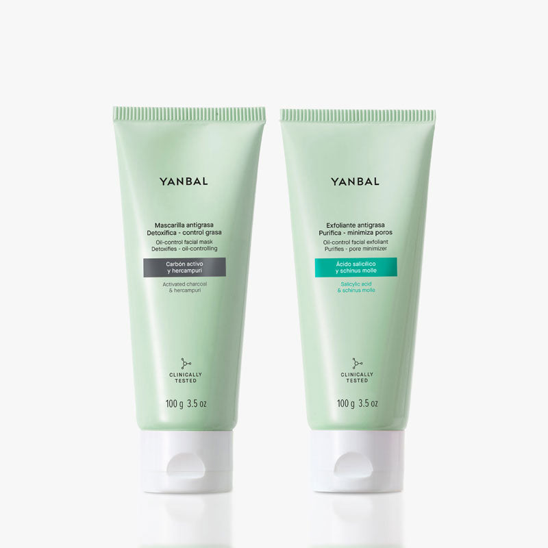 2X1 Mascarilla y Exfoliante Antigrasa