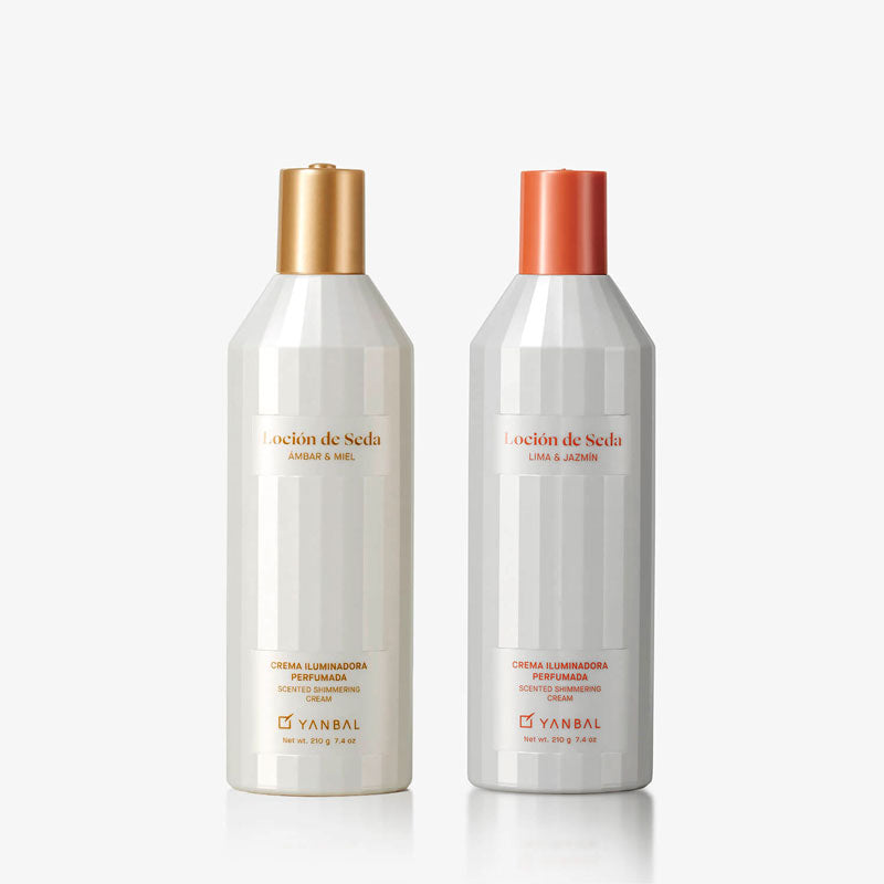 2x1 Loción de Seda Ámbar y Miel - Lima y Jazmín